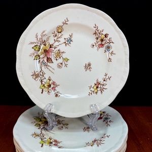 Alfred Meakin Staffordshire England “Orient” 6.5” Dessert Side Plates Set of 6